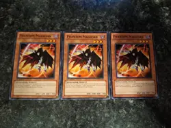 3X Phantom Magician GENF-EN092 x3 Yugioh Yu Gi Oh! 3 Playset - Image 1