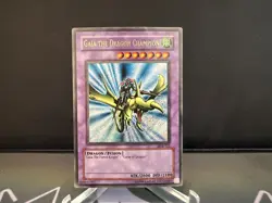 Yugioh Gaia the Dragon Champion LOB-125 Secret Rare Unlimited Ultra Misprint DMG - Image 1