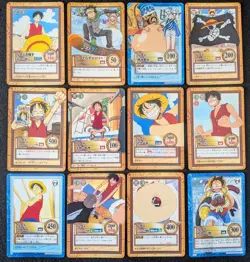 one piece carddass hyper battle 12sets 2000 2001 anime card - Image 1