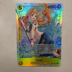 One Piece TCG - Nami EB03-053 Foil SR - The Heroines Edition NM - Image 1