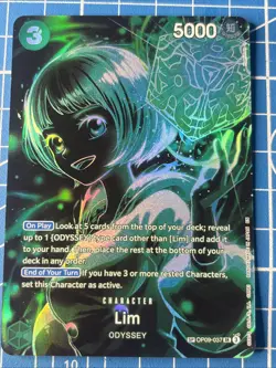 One Piece Card Lim SP Alternative Art OP09-037 SR Legacy of the Master English - Image 1