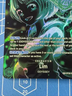 One Piece Card Lim SP Alternative Art OP09-037 SR Legacy of the Master English - Image 4