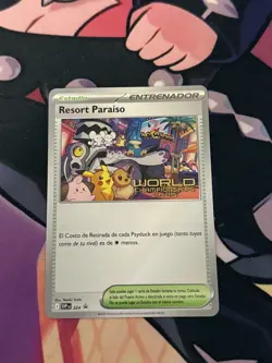 Pokemon Worlds 2025 Latin American Spanish Paradise Resort SVP 224 Anaheim Promo - Image 1