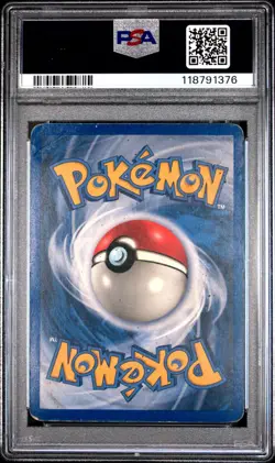 PSA 1 PR 2004 Pokemon EX Team Rocket Returns Rocket's Entei EX Holo Foil 97/109 - Image 2