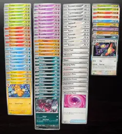 Phantasmal Flames Complete C/UC/R Standard Set NM (84 Cards) Pokemon TCG - Image 1