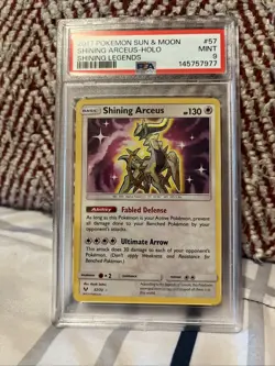 Pokemon TCG Shining Arceus Shining Legends Holo Rare Card 57/73 - Image 1