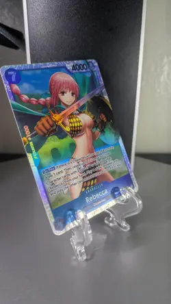 Rebecca OP10-058 Royal Blood Foil One Piece Trading Card Game - Image 3