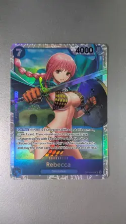 Rebecca OP10-058 Royal Blood Foil One Piece Trading Card Game - Image 5