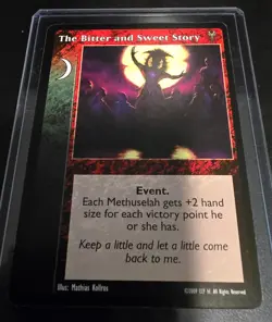 VTES The Bitter and Sweet Story Event Card V:TES Vampire the Eternal Struggle - Image 1