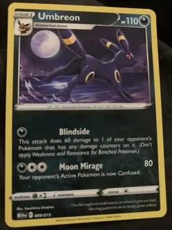 2024 Pokemon Umbreon Card 009/015 McDonald’s - Image 1