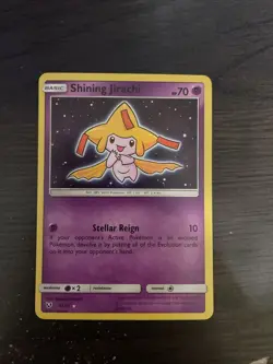 Pokemon TCG Shining Jirachi Holo Rare Card 42/73 - Image 1