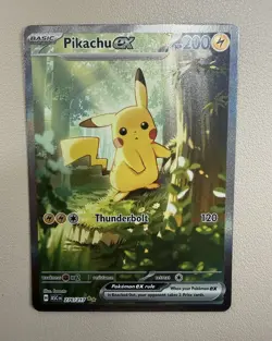 Pikachu ex 276/217 Ascended Heroes SIR Special Illustration Rare Pokemon Card NM - Image 1