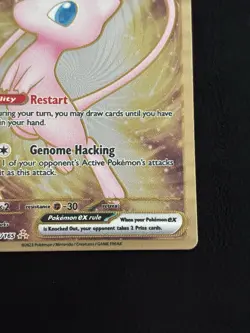 Mew ex - (151 Metal Card) 205/165 Scarlet & Violet 151 Promo Pokemon TCG - LP - Image 3