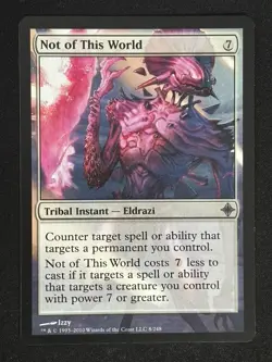 1x MTG Not of This World - Rise of the Eldrazi (ROE) #8 - Magic the Gathering - Image 1