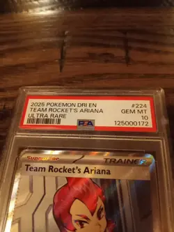 Psa 10 Pokemon Slab Team Rocket's Ariana 224/182 Sv10: Destined Rivals Holo - Image 2