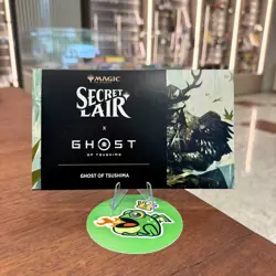 Secret Lair x Ghost of Tsushima MTG Sealed EN Limited Edition Jin Sakai Art - Image 1