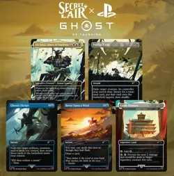 Secret Lair x Ghost of Tsushima MTG Sealed EN Limited Edition Jin Sakai Art - Image 3
