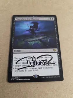 Wretched Confluence Signed By Kieran Yanner Magic the Gathering - Image 1