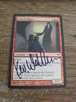 Erdwal Ripper Artist Proof SIGNED By Kev Walker Magic The Gathering - Image 1