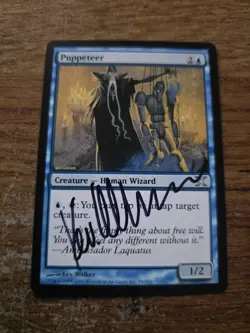 Puppeteer Artist Proof SIGNED By Kev Walker Magic The Gathering - Image 1