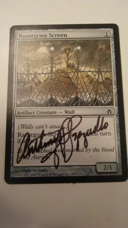 Razorgrass Screen ARTIST PROOF Signed by Tony Szczudlo MTG - Image 1