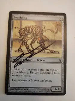 Leashling Signed by Carl Critchlow GIVEMEMANA Magic MTG - Image 1