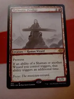 MTG Magic the Gathering Harmonic Prodigy (132/767) Modern Horizons 2 NM - Image 1