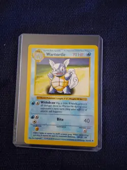 Pokemon TCG Shadowless Base Set Wartortle 42/102 LP - Image 1