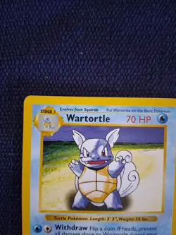 Pokemon TCG Shadowless Base Set Wartortle 42/102 LP - Image 5