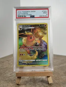 Pokemon Flareon TG01/TG30 PSA9 Brilliant Stars - Image 1
