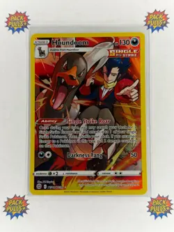 Houndoom TG10/TG30 Swsh09: Brilliant Stars Trainer Gallery Holo Pokemon TCG - Image 1