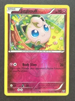 Pokemon TCG Jigglypuff Reverse Holo 88/146 XY Base LP - Image 1