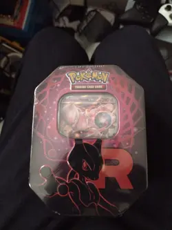 Pokemon TCG - Team Rocket Tin - Destined Rivals Mewtwo ex tin - Image 1