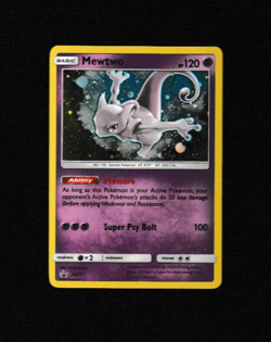 Pokemon MEWTWO HOLO SM77 Rare Black Star Promo - Image 1