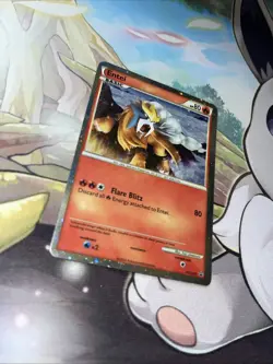 Entei HGSS20 HGSS Black Star Promos HeartGold SoulSilver Holo RARE Pokemon LP - Image 2