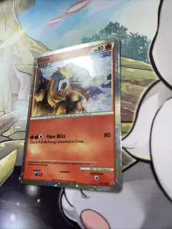 Entei HGSS20 HGSS Black Star Promos HeartGold SoulSilver Holo RARE Pokemon LP - Image 3