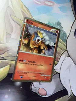 Entei HGSS20 HGSS Black Star Promos HeartGold SoulSilver Holo RARE Pokemon LP - Image 5