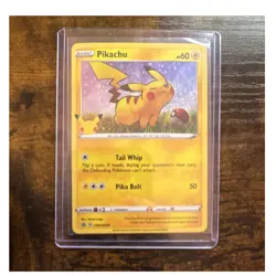 The Pokemon Company Pikachu SWSH039 Sword & Shield Promo Holo 60 HP - Image 1