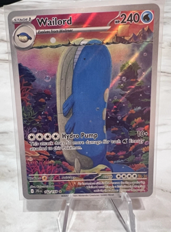 Wailord 162/159 - Journey Together - Illustration Rare - Pokemon - Image 1