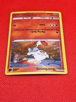 Pokemon Tcg Scorbunny SWSH244 Sword & Shield Holo Cosmos - Image 4