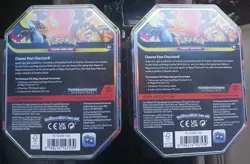 Pokemon TCG Mega Charizard X + Y ex Sealed Tin Bundle Lot Set Of 2 - Image 3