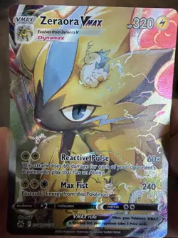 Pokemon TCG Zeraora VMAX Crown Zenith: Galarian Gallery GG42/GG70 - Image 2