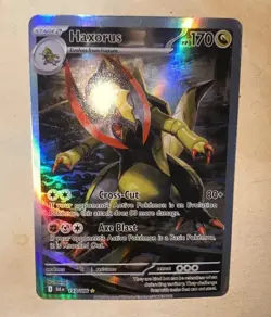 Haxorus Pokemon TCG 147/086 Sv: Black Bolt Holo Illustration Rare 170 HP - Image 2