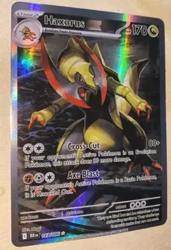 Haxorus Pokemon TCG 147/086 Sv: Black Bolt Holo Illustration Rare 170 HP - Image 3