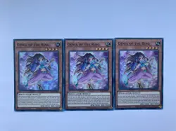 YuGiOh! Genia of the Ring x3 BLZD-EN085 Super Rare 1st Edition - Image 1