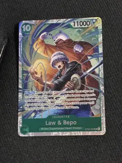 One Piece Law & Bepo ST24-004 SR - Image 1