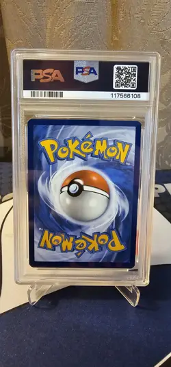 2024 Pokemon Paldean Fates Wugtrio Illustration Rare #224 PSA 9 - Image 2