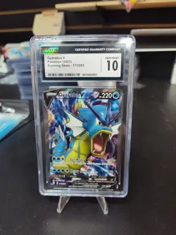 CGC 10 Gyarados V 171/203 Ultra Rare Evolving Skies Pokemon Card - Image 1