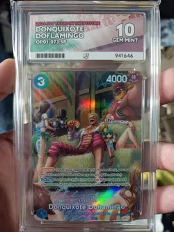 One Piece Donquixote Doflamingo Card OP01-073 Special Ace 10 - Image 1