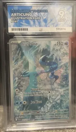 Pokemon TCG Journey Together Articuno Card 161/159 Ace 9 Mint - Image 1